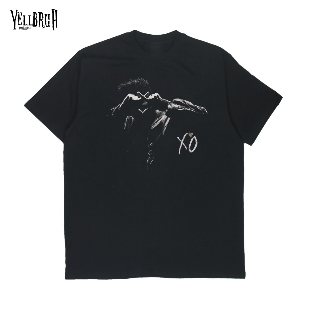 Yellbruh Merchandise T-shirt The Weeknd XO Cotton Combed Unisex Tees Baju Kaos