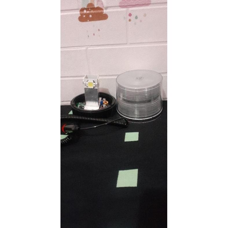 NEW ARRIVAL LAMPU ROTARY KEDIP 2KALI TERANG 12/24V RAKITAN NO LIRIK