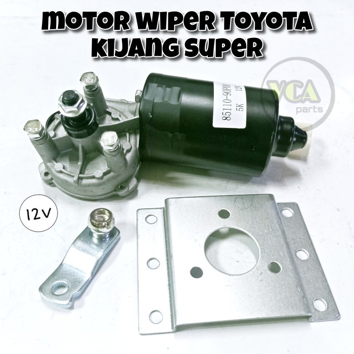 Masih Dinamo Motor Wiper Toyota Kijang Super (5K) 12V. Sparepart Mobil