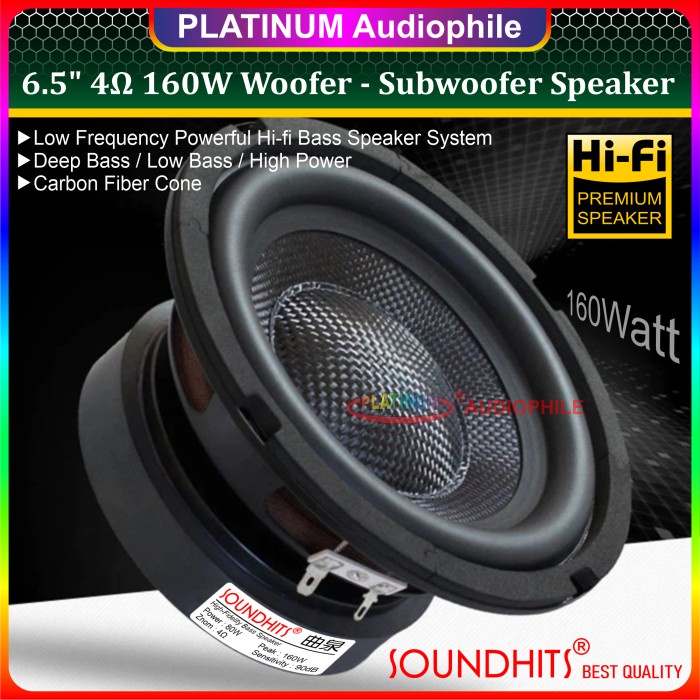 Promo Speaker Subwoofer 6.5 Inch Woofer Hifi Speaker High Quality Import Terbaru