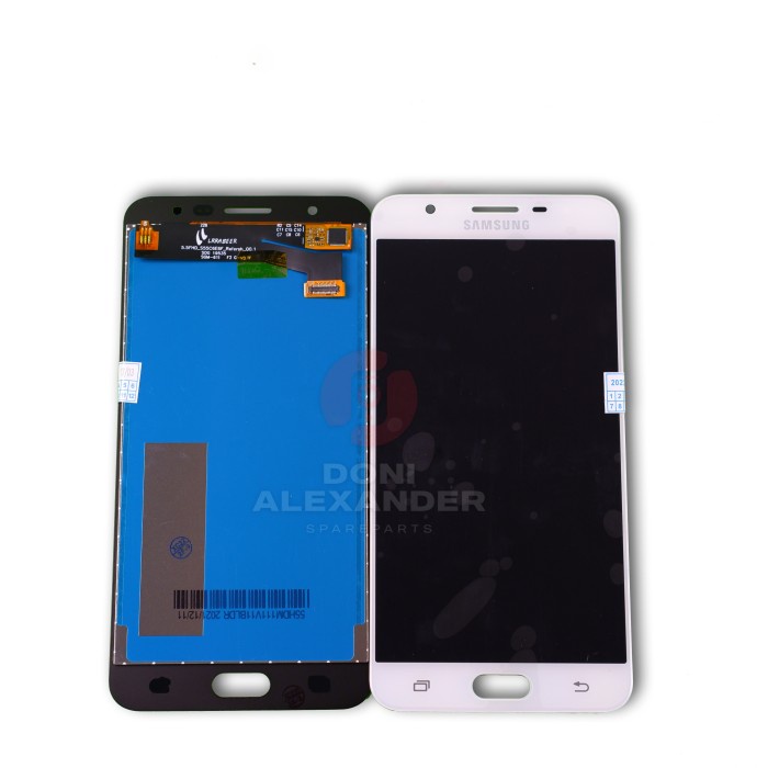 LCD TOUCHSCREEN SAMSUNG GALAXY J7 PRIME G610 ORIGINAL SAMSUNG CABUTAN