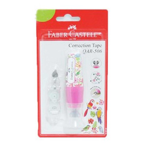 

CORRECTION TAPE FABER CASTELL 169629 CT QAR-506 BAREL FANCY LIGHT PINK