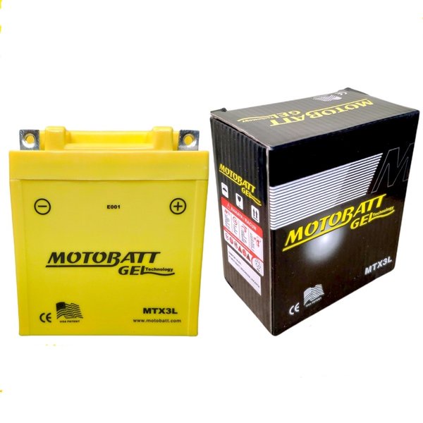 AKI MOTOR YAMAHA RX KING MOTOBATT MTX3L AKI GEL