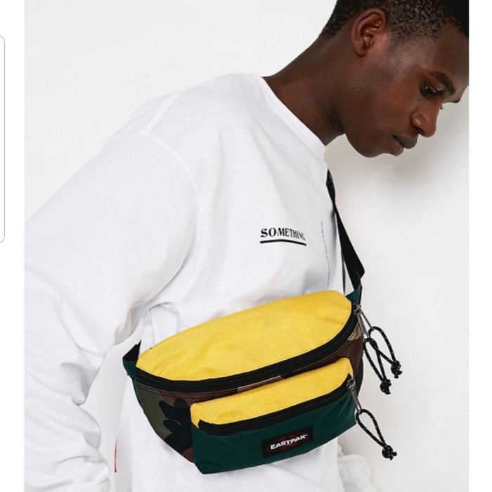 ✨Ready Original Eastpak Doggybag Selempang Waist Bag Pack Camo Terbatas