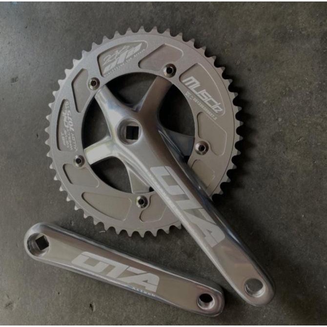 Crankset OTA FIXIE single speed 48T wholly CNC alloy 7075 T6