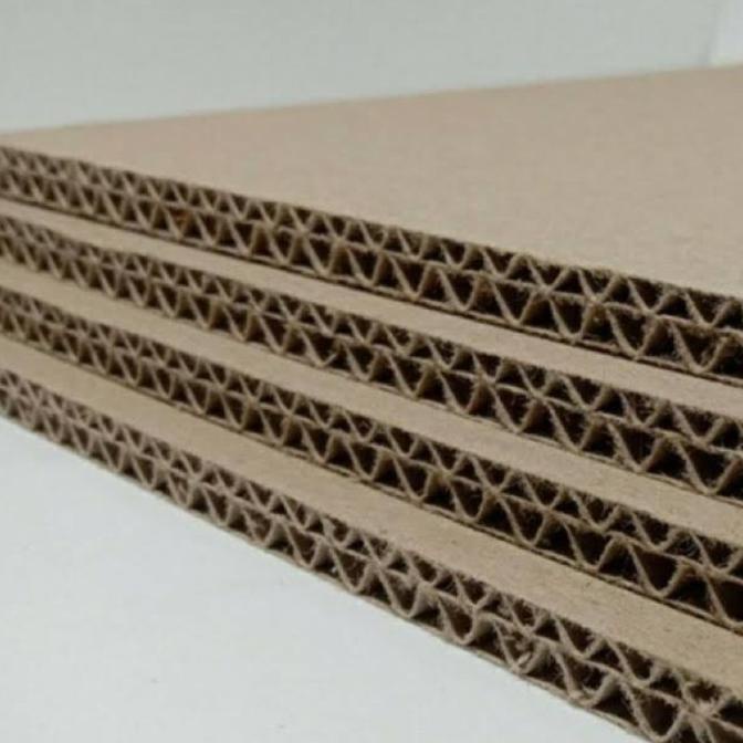 

240x120cm double wall karton lembaran kraft kardus ukuran triplek
