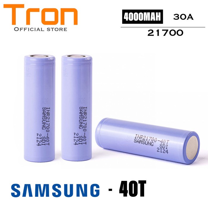 AUTHENTIC SAMSUNG BATTERY 40T 21700 4000MAH 40T ORIGINAL