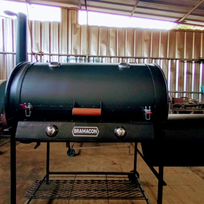 Terbaru Offset Smoker Alat Pengasapan Bbq Promo Terlaris