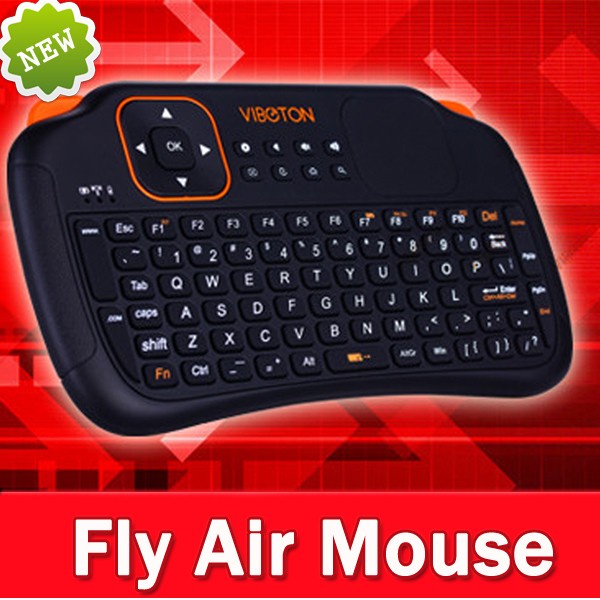 VIBOTON S1 RECHARGEABLE 2.4GHZ WIRELESS KEYBOARD WITH AIR MOUSE ORIGINAL