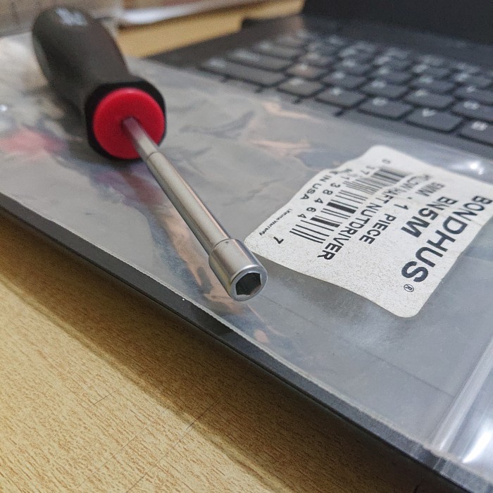 Bondhus BN5M NUT DRIVER 5mm Hollow Shaft Obeng Socket Obeng sok 5mm