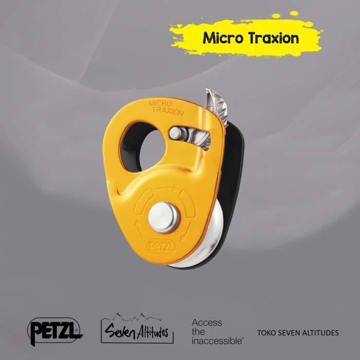 {Shop} PULLEYS PETZL MICRO TRAXION Berkualitas