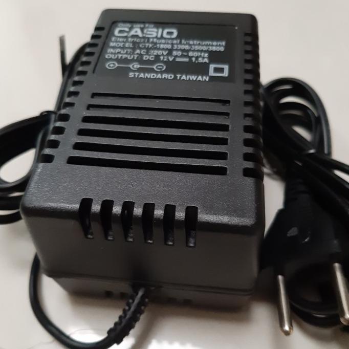 Ac Adaptor Keyboard Casio Lk80 Komponen Musik