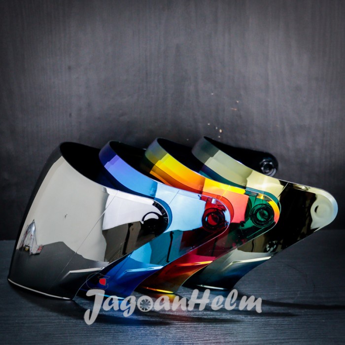 Visor Helm Kyt Nfj Iridium Kaca Venom Norisk Nf-J Custom