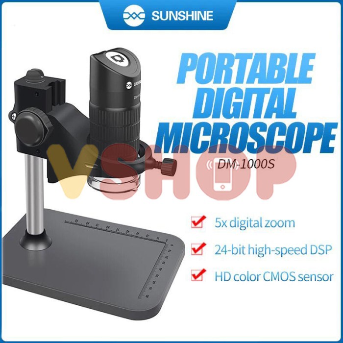 Yodhoba Mikroskop - Microscope Digital Sunshine Dm-1000S