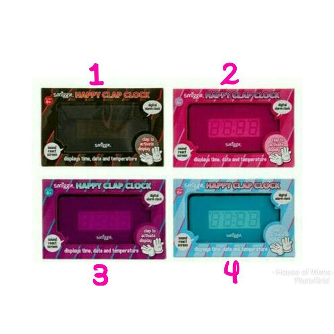 

Sale Now Smiggle Happy Clap Clock - Jam Smiggle Stok Terbatas