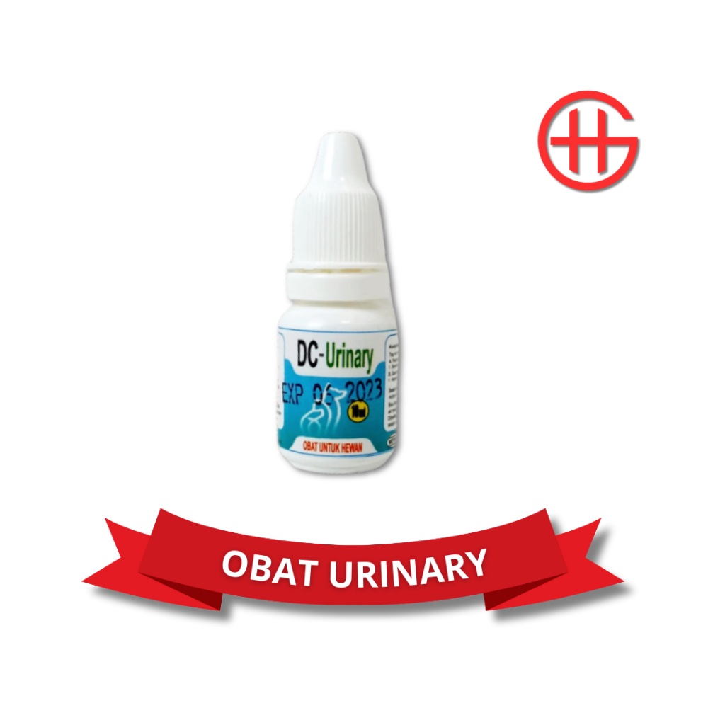 GH Obat Kucing & Anjing DC URINARY 10ml | Ampuh Atasi Susah Buang Air Kecil | Batu Ginjal | Infeksi 