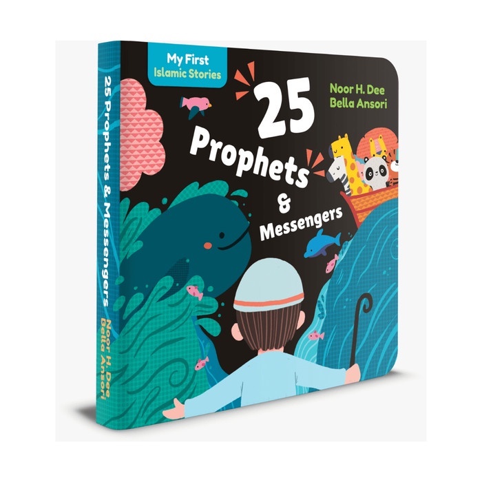 Buku Anak Boardbook My First Islamic Stories : 25 Prophets & Messengers - Noura - KKPK