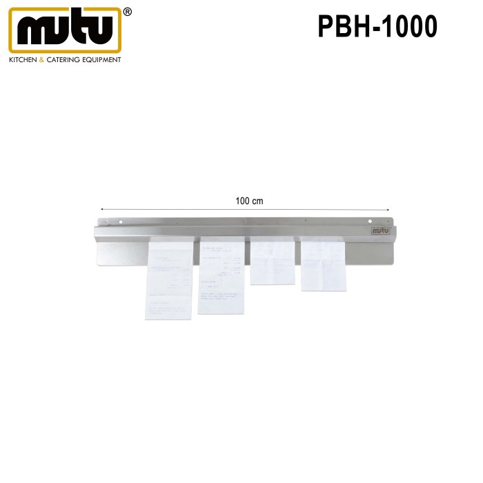 

Promo Bil Holder Penjepit Kertas Tagihan 1 Meter Stainless Steel Pbh-1000