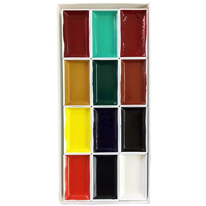 

11187011 Kissho Gansai 12 Color set