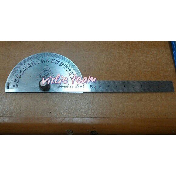 

Sarila Stainless Steel Chart Protractor,Straight Ruler,