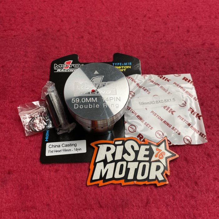✨Ori Piston Moto 1 59 Pen 14 M1R Mentah Terbaru