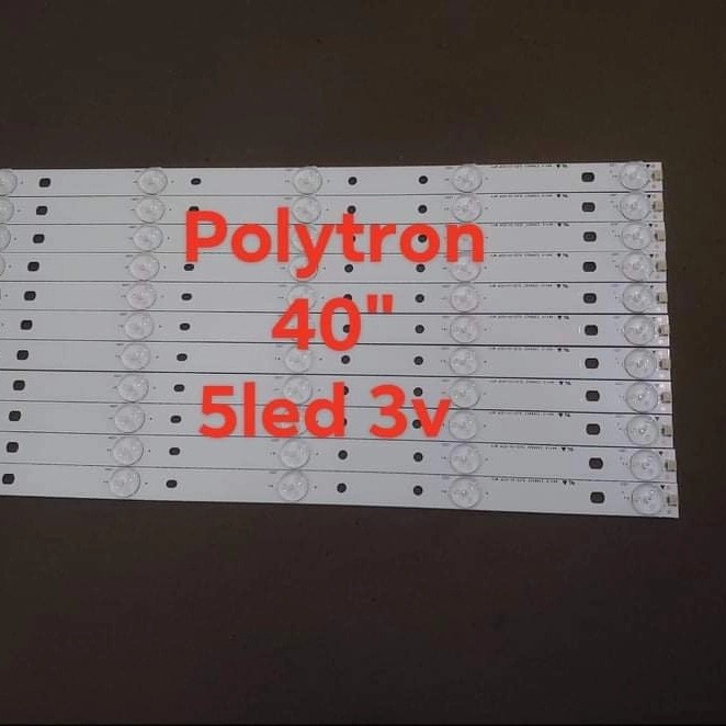 [Ori] Lampu Led Bl Tv Polytron Pld 40D100 40V100 40T100 40T105 Pld40S150U Bisa Gojek