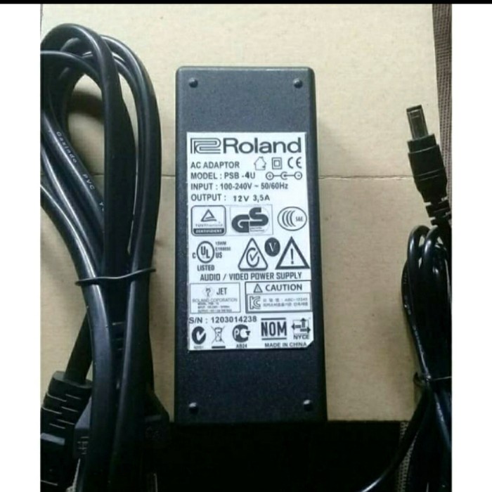 [Original] Adaptor Keyboard Roland Psb 4U Untuk Tipe Exr 3 Exr 5 Exr 7 Exr 7S New Diskon