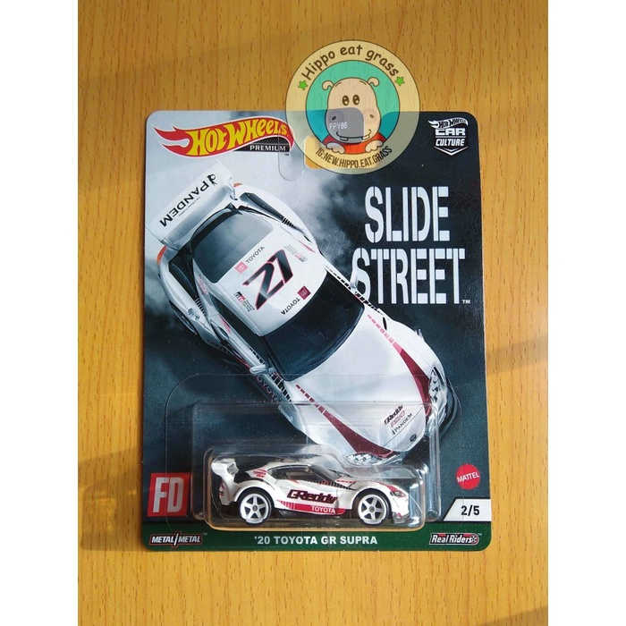 HOT SALE HOT WHEELS HOTWHEELS SLIDE STREET 20 TOYOTA GR SUPRA TERMURAH