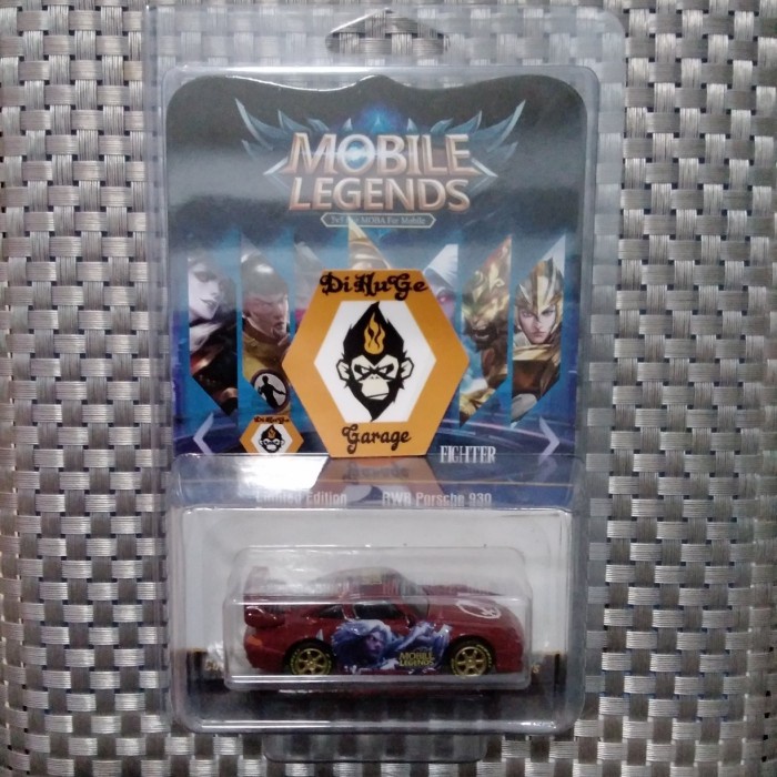 ✅New Hot Wheels Custom Design Mobile Legends 930 Rwb Porsche 930 Black Bisa Gojek