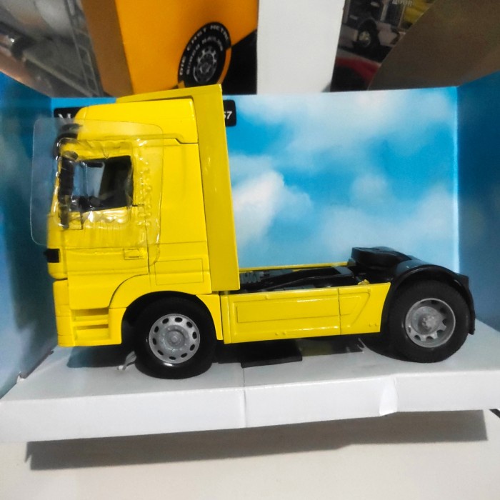 ✅New Diecast Truck Mercedes Benz Actros Truk Miniatur Terbaru