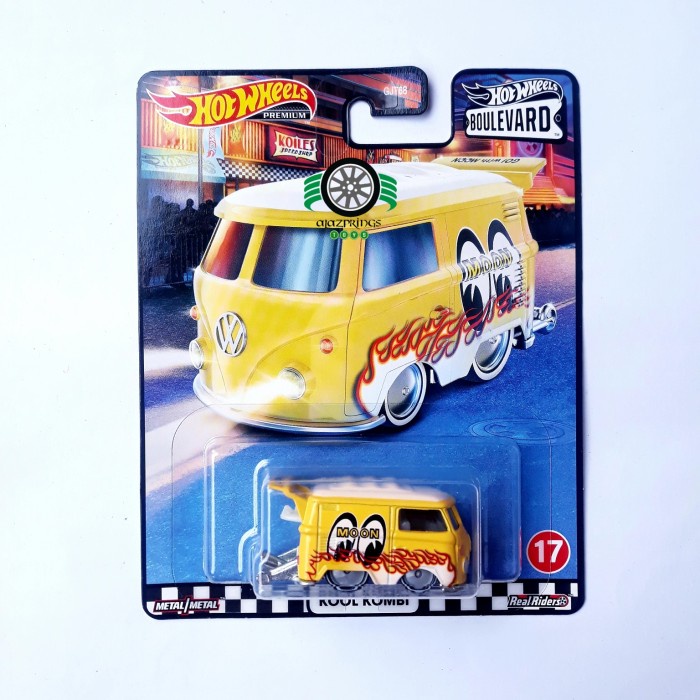 ✅New Hotwheels Kool Kombi Boulevard Moon Eyes Bisa Gojek
