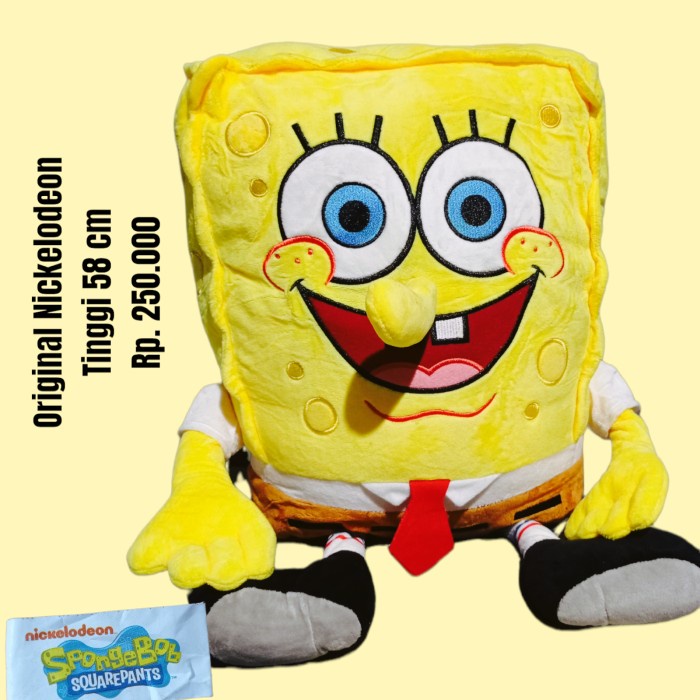 ✅New Ori Boneka Spongebob Original Nickelodeon Jumbo Terbatas