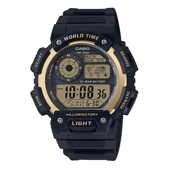 ✅Ori Casio Original Jam Tangan Pria Digital Ae-1400Wh-9A Limited