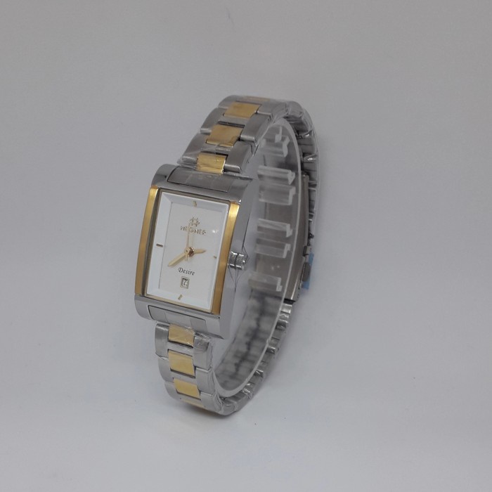 ✅Ori Jam Tangan Wanita Hegner Hw1665 1665 Original Silver Gold Terbaru