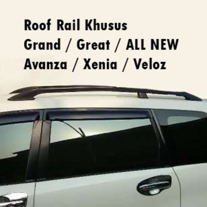 ✅Original Roof Rail Kaki 3 Avanza Old Vvt-I/All New/Grand Avanza-Xenia Veloz Terbaru