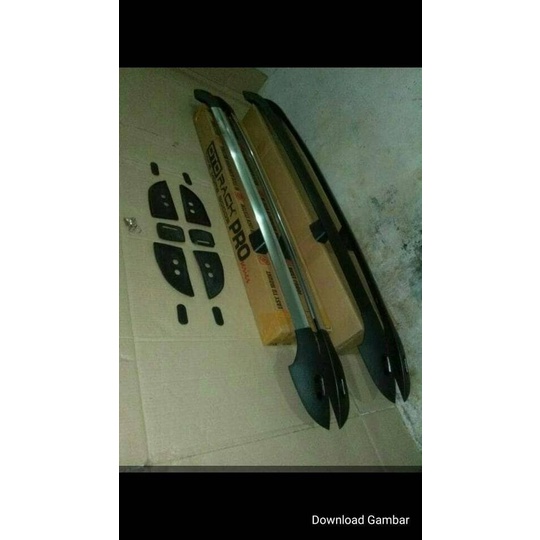[Original] Roof Rail Kaki Tiga Khusus Avanza Xenia Terbaru