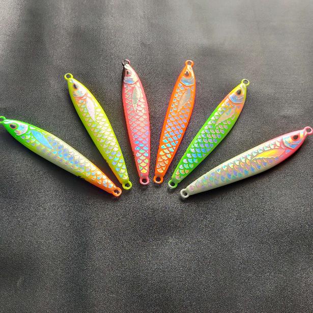 Bisa COD Metal Jig  Full GID 80 gram / 100 gram Termurah