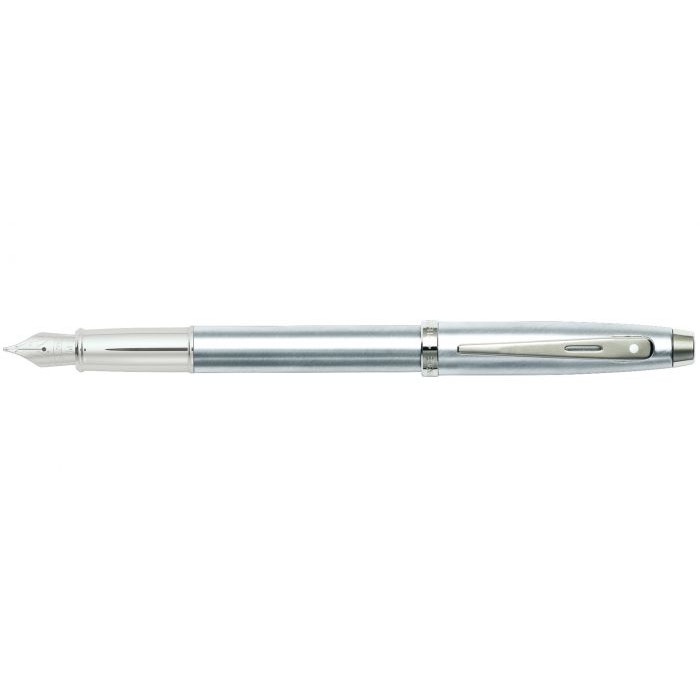 

✨Sale Sheaffer® 100 Brushed Chrome Fountain Pen Limited