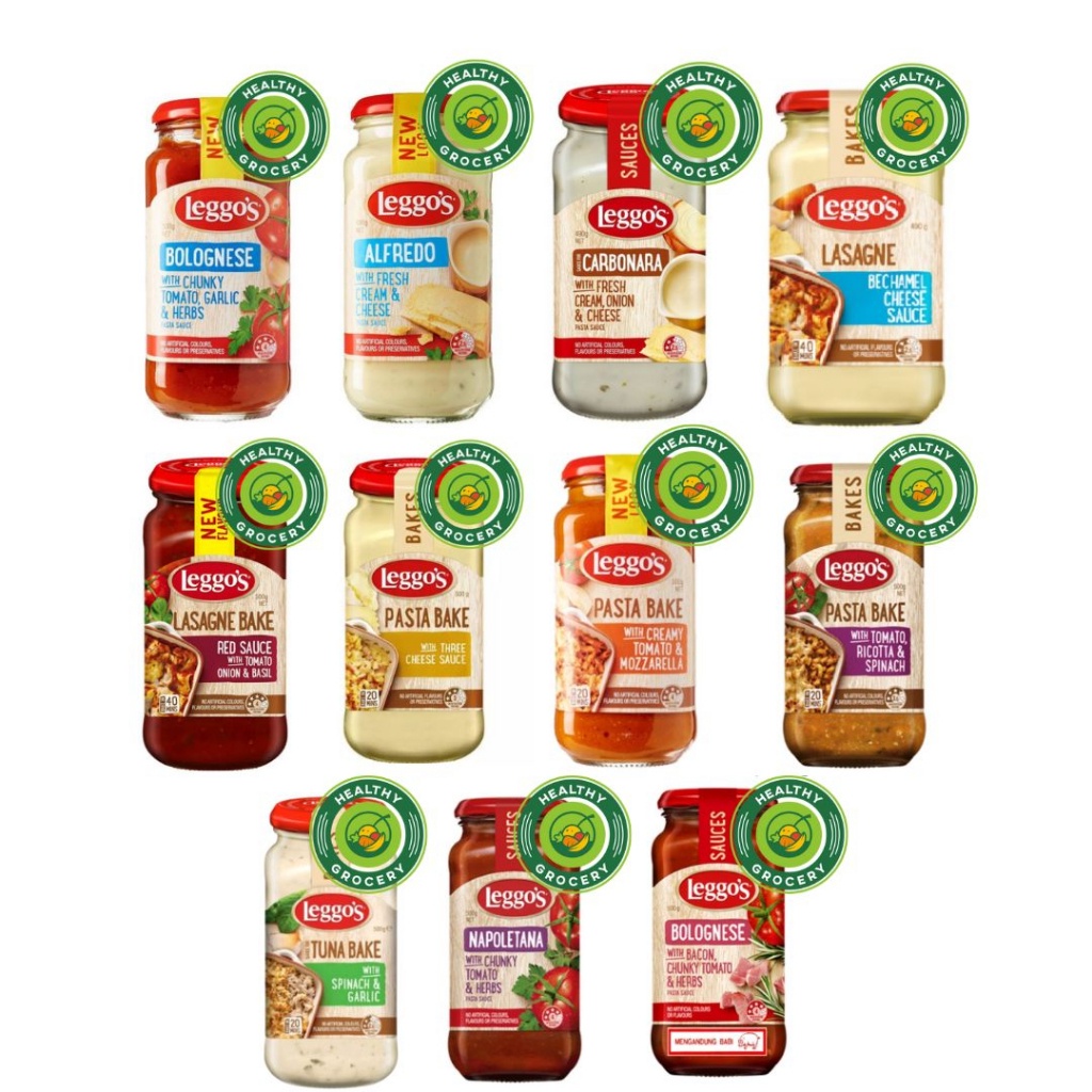 

Leggo'S Sauce Pasta / Leggos Saus Bolognese Carbonara Alfredo Lasagna Bechamel Red Sauce Three