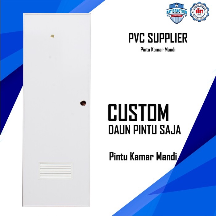 DAUN PINTU PVC KAMAR MANDI POLOS CUSTOM