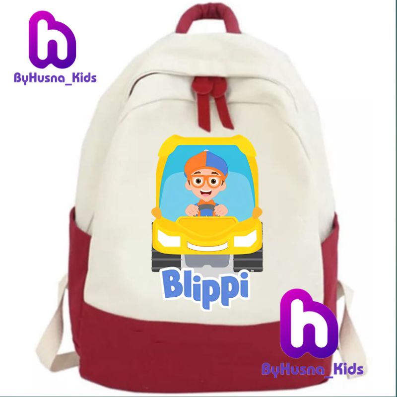 BLIPPI TAS RANSEL BACKPACK ANAK BLIPPI ANAK TK SD