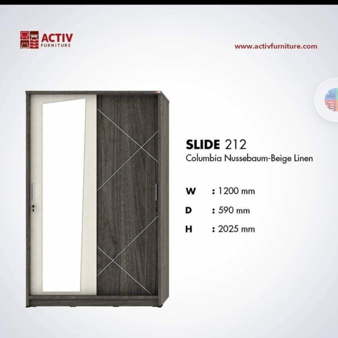 

&<&<&<&] lemari aktiv 120 cm tinggi 200 cm