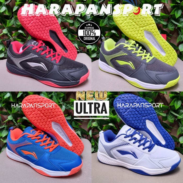 [New Ori] Sepatu Badminton Lining Ultra Original 100 Bisa Sameday