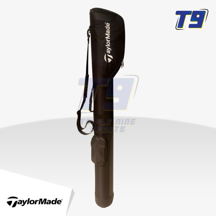 [New] Tas Golf Taylormade Sunday Driving Bag Black Limited