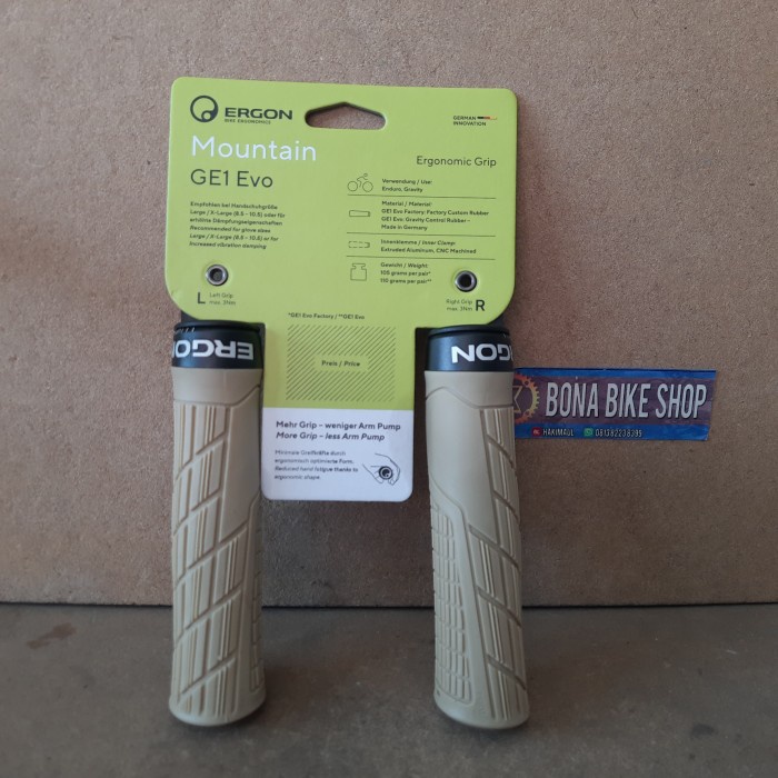 [New] Hand Grip Ergon Ge1 Evo Sand Storm - Grips Sepeda Diskon