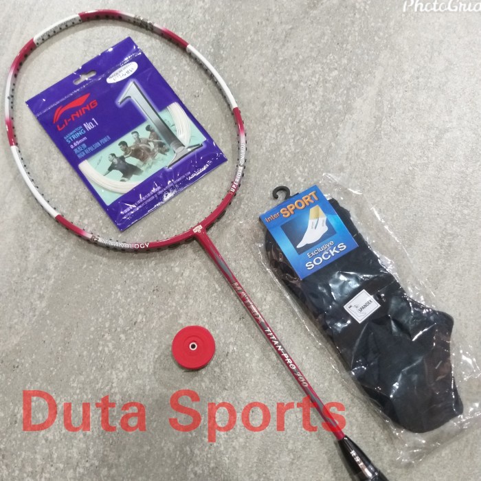 [New Ori] Raket Rsl Matrix Titan Pro 700  Senar Lining  Free Pasang Bisa Sameday