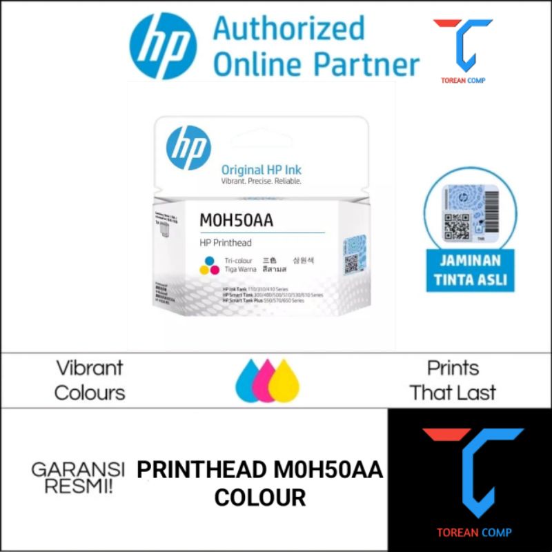 Printhead hp MOH50AA (printhead hp gt52) original