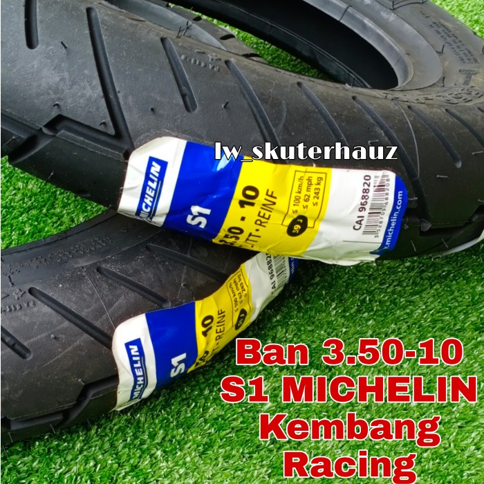 BAN MICHELIN S1 UK 3.50-10 UTK VESPA ORIGINAL BEST QUALITY