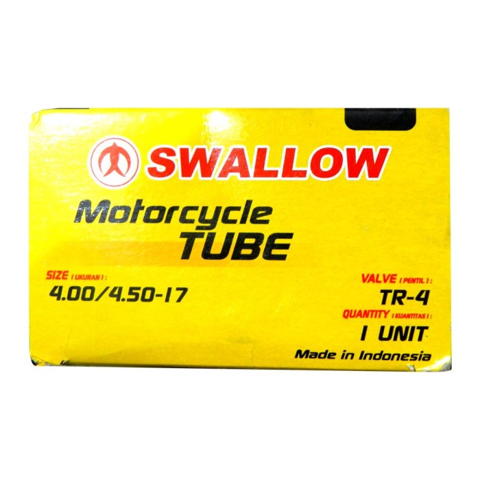 BAN DALAM SWALLOW 400/450-17 130/80-17,140/70-17, 150/60-17, 160/70-17 ORIGINAL BEST QUALITY