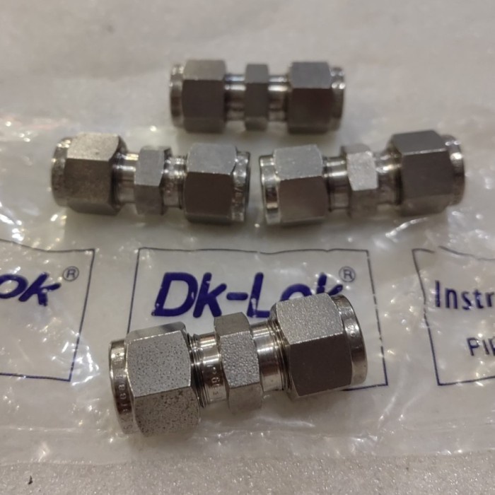 [Original] Union Tube 3/8 Od Monel Alloy 400/405R Dklok Du-6-M Berkualitas